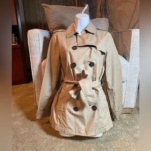 GAP 3/4 Length Double-Breasted Trench Coat NWOT